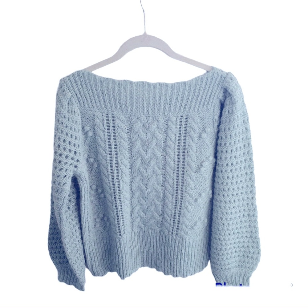 LoveShackFancy Vyoma alpaca blend sweater - Picture 5 of 11
